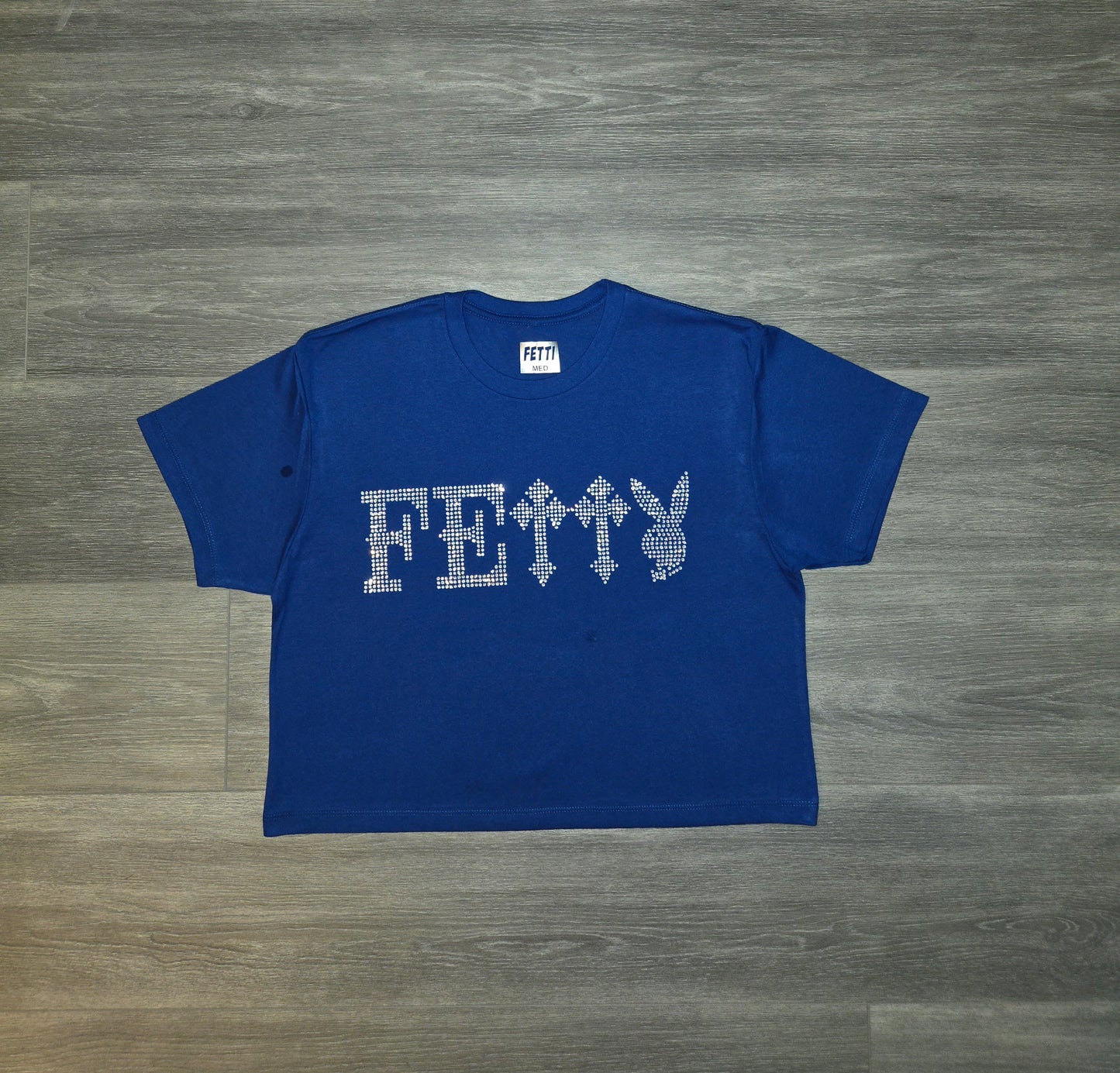 LADIES CROP TOP FETTI TEES #PLAYBOYEDITION