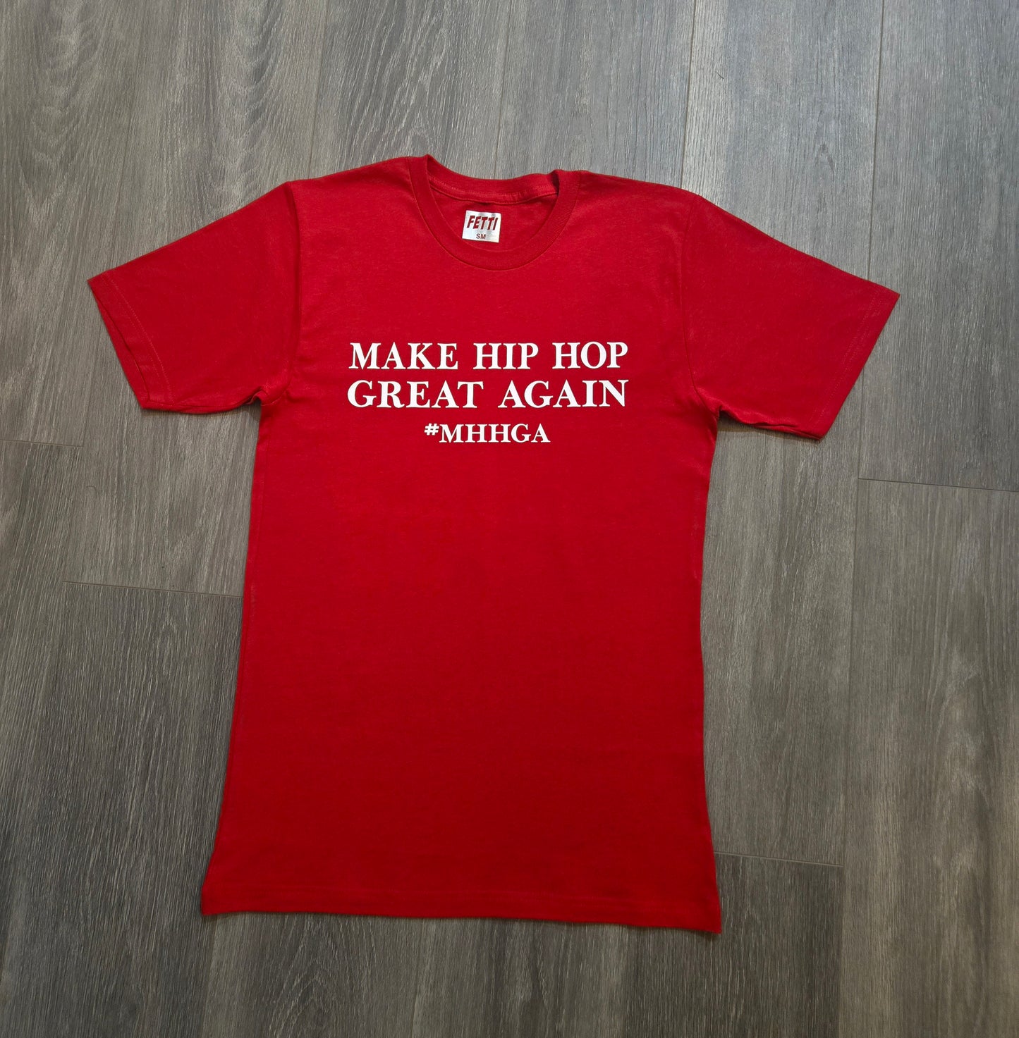 RED UNISEX #MHHGA SHORT SLEEVE TEES