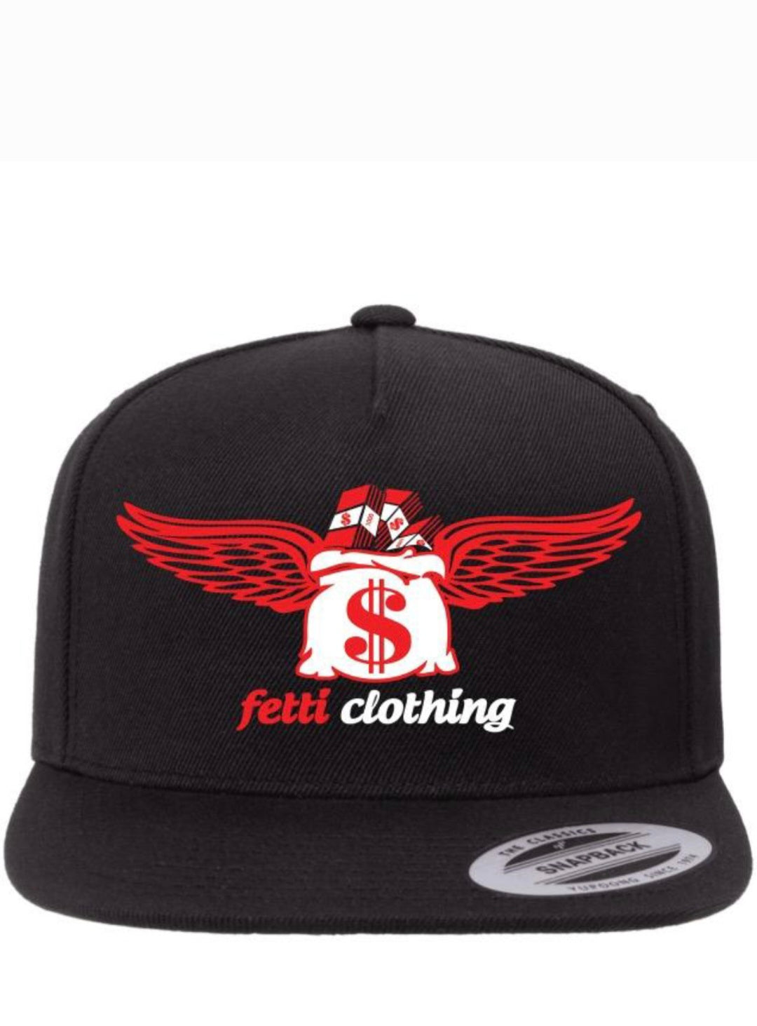 BLACK FETTI CLOTHING FITTED HATS