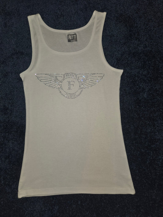 WHITE LADIES TANK TOPS